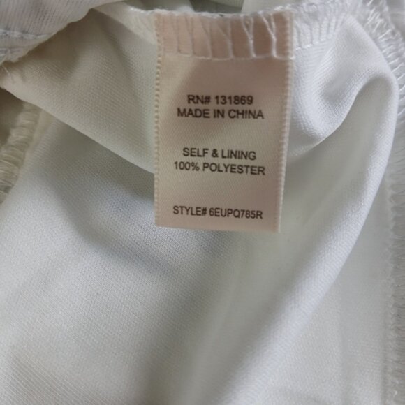 NWT New Inspired Hearts Floral Short Sleeve Tiered Mini Dress Juniors M - Picture 9 of 10